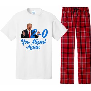 Donald Trump You Missed Again Second Assassination Attempt Pajama Set