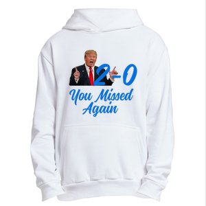 Donald Trump You Missed Again Second Assassination Attempt Urban Pullover Hoodie