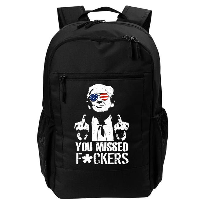 Donald Trump You Missed Fight Fight Fight Backpack