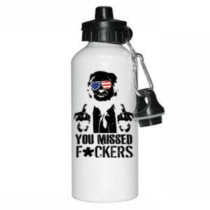 Donald Trump You Missed Fight Fight Fight Aluminum Water Bottle