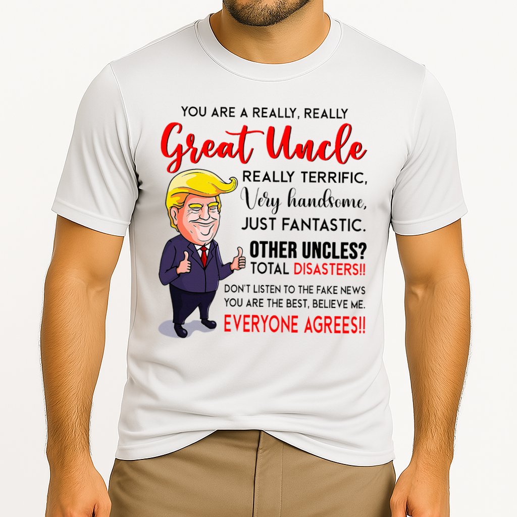 Donald Trump YouRe A Really Great Uncle Uncle Life Cooling Performance Crew T-Shirt