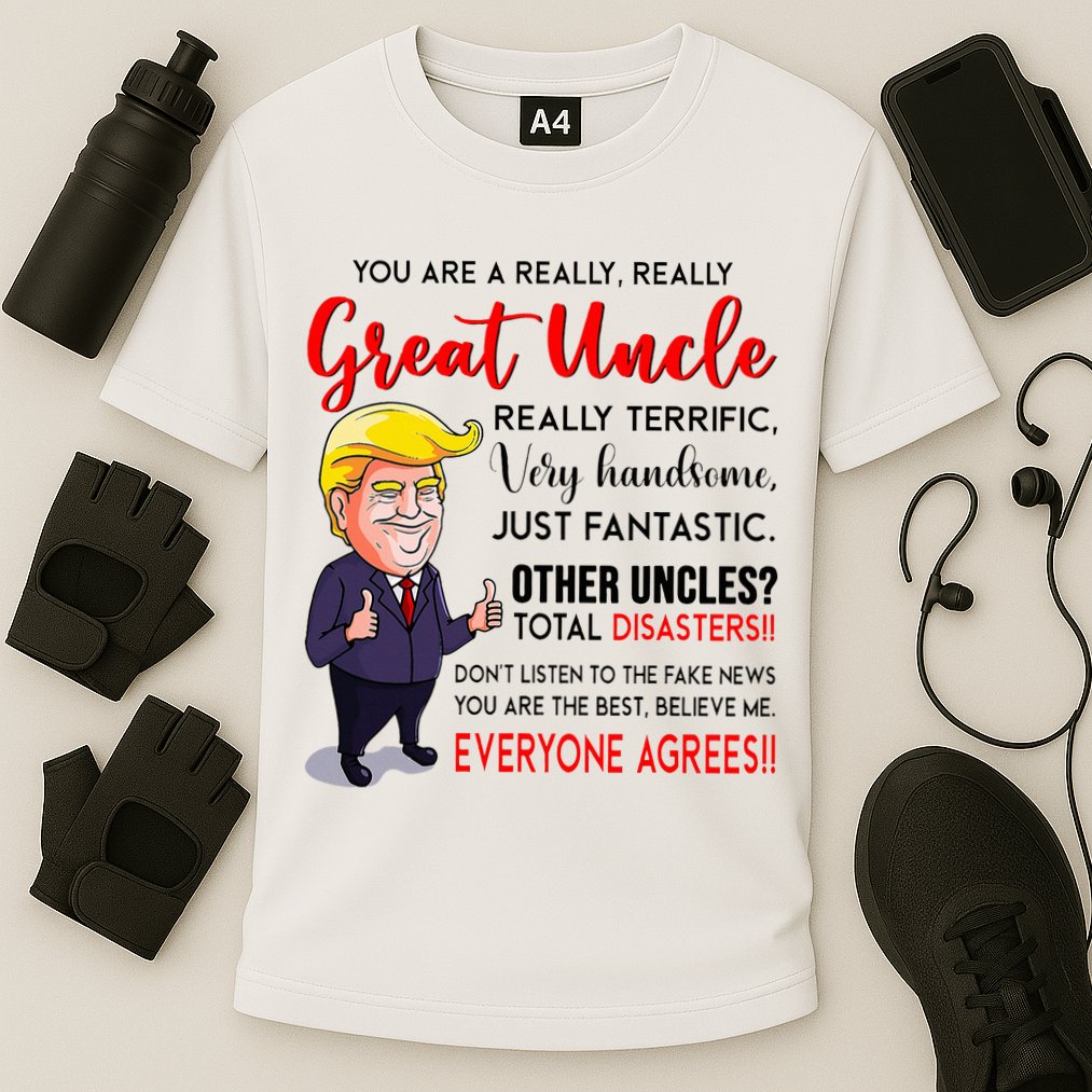 Donald Trump YouRe A Really Great Uncle Uncle Life Cooling Performance Crew T-Shirt