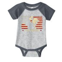 Donald Trump You Missed Vintage Usa Flag Election Infant Baby Jersey Bodysuit