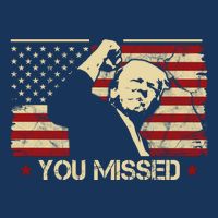 Donald Trump You Missed Vintage Usa Flag Election Visor