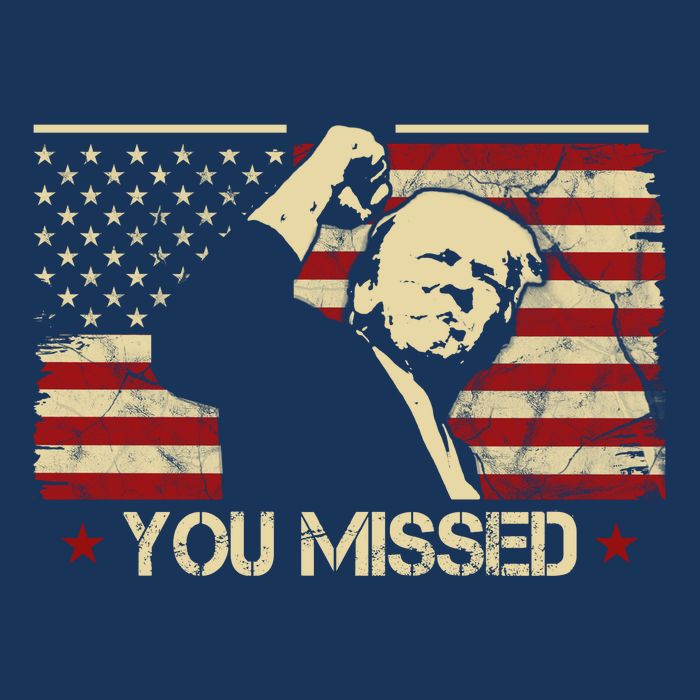 Donald Trump You Missed Vintage Usa Flag Election Visor