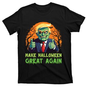 Donald Trump Zombie Make Halloween Great Again Trump Costume T-Shirt