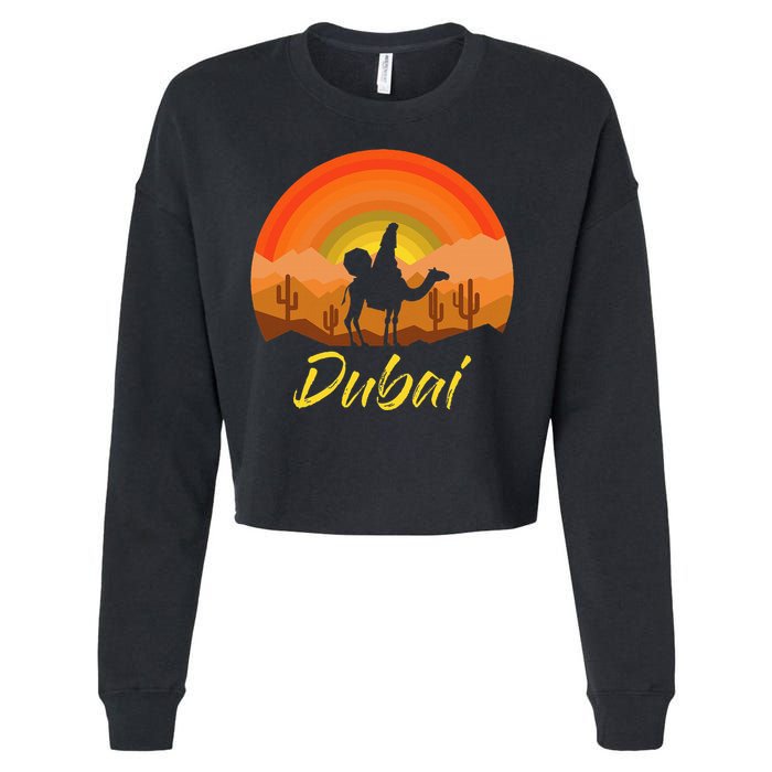 Dubai United Arab Emirates The Palm Cropped Pullover Crew