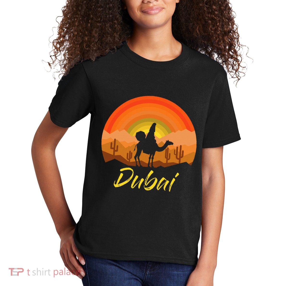 Dubai United Arab Emirates The Palm Kids T-Shirt