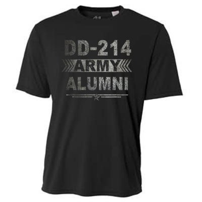 DD214 US Army Alumni Military Veteran Retirement Gifts Cooling Performance Crew T-Shirt