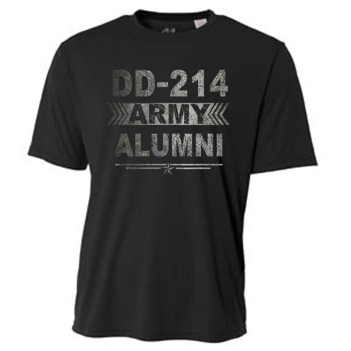 DD214 US Army Alumni Military Veteran Retirement Gifts Cooling Performance Crew T-Shirt