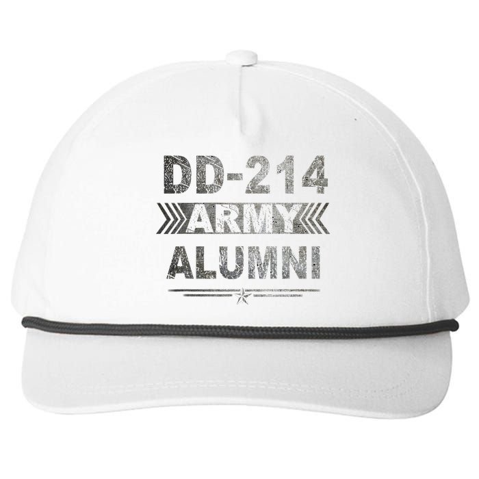 DD214 US Army Alumni Military Veteran Retirement Gifts Snapback Five-Panel Rope Hat