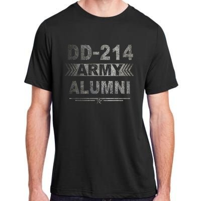 DD214 US Army Alumni Military Veteran Retirement Gifts Adult ChromaSoft Performance T-Shirt