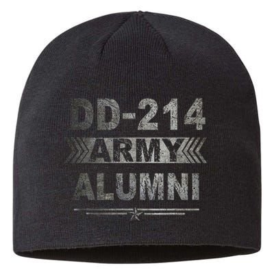 DD214 US Army Alumni Military Veteran Retirement Gifts Sustainable Beanie