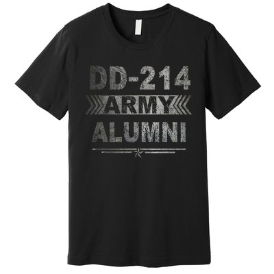 DD214 US Army Alumni Military Veteran Retirement Gifts Premium T-Shirt