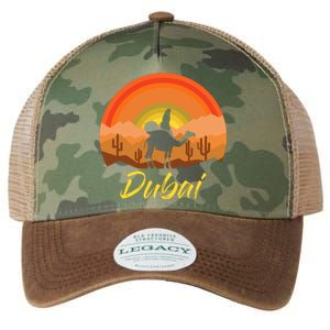 Dubai United Arab Emirates The Palm Legacy Tie Dye Trucker Hat