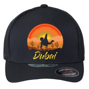 Dubai United Arab Emirates The Palm Flexfit Unipanel Trucker Cap