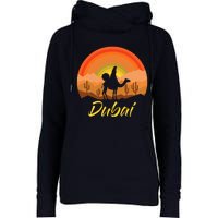 Dubai United Arab Emirates The Palm Womens Funnel Neck Pullover Hood