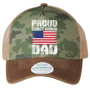 Distressed Us American Flag Funny Guard Dad Fathers Day Gift Legacy Tie Dye Trucker Hat