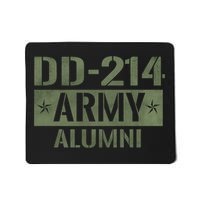DD214 US Army Alumni Vintage Army Veteran Retired Military Mousepad