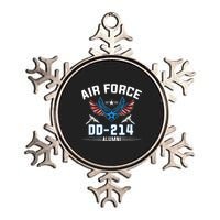 DD214 US Air Force Metallic Star Ornament