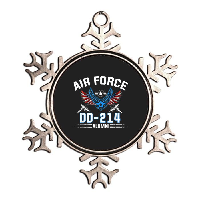 DD214 US Air Force Metallic Star Ornament