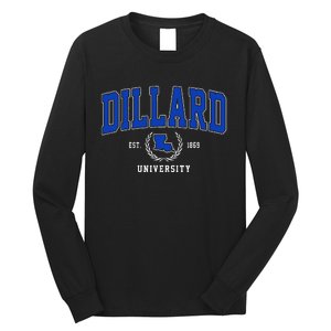 Dillard University Arch Design Long Sleeve Shirt