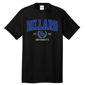 Dillard University Arch Design Tall T-Shirt