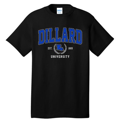 Dillard University Arch Design Tall T-Shirt