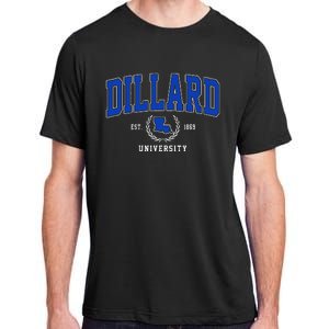 Dillard University Arch Design Adult ChromaSoft Performance T-Shirt