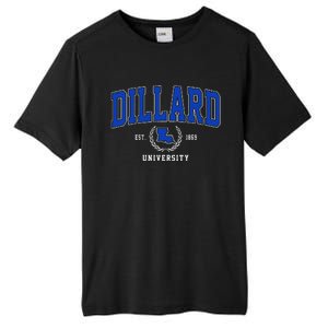 Dillard University Arch Design Tall Fusion ChromaSoft Performance T-Shirt