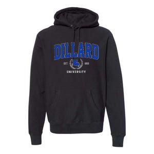 Dillard University Arch Design Premium Hoodie