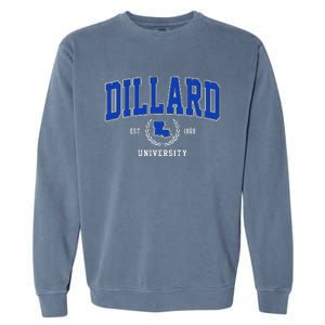 Dillard University Arch Design Garment-Dyed Sweatshirt