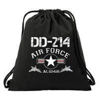 Dd214 U.S A.I.R Force Alumni Usaf Drawstring Bag