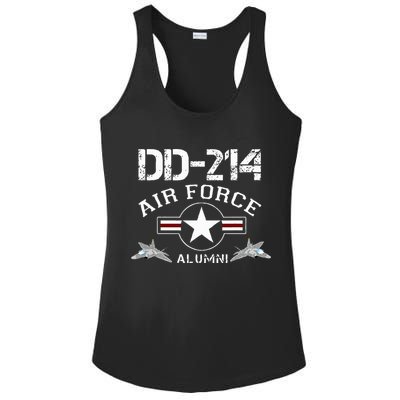 Dd214 U.S A.I.R Force Alumni Usaf Ladies PosiCharge Competitor Racerback Tank