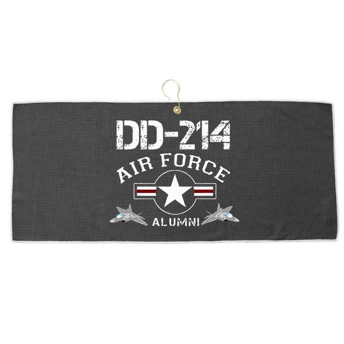 Dd214 U.S A.I.R Force Alumni Usaf Large Microfiber Waffle Golf Towel