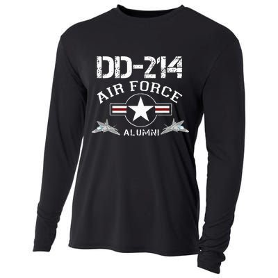 Dd214 U.S A.I.R Force Alumni Usaf Cooling Performance Long Sleeve Crew