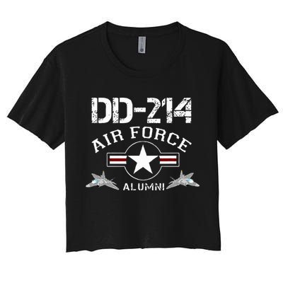 Dd214 U.S A.I.R Force Alumni Usaf Crop Top
