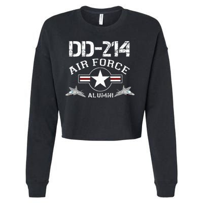 Dd214 U.S A.I.R Force Alumni Usaf Cropped Pullover Crew