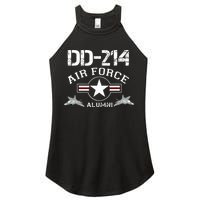 Dd214 U.S A.I.R Force Alumni Usaf Women's Perfect Tri Rocker Tank