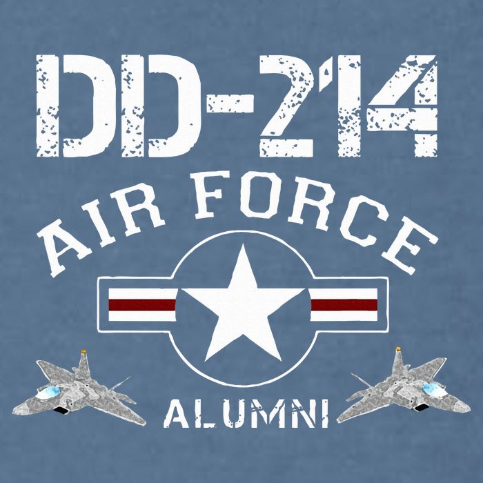 Dd214 U.S A.I.R Force Alumni Usaf Garment-Dyed Sweatshirt