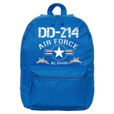 Dd214 U.S A.I.R Force Alumni Usaf 16 in Basic Backpack