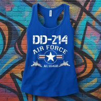 Dd214 U.S A.I.R Force Alumni Usaf Womens Tank Top
