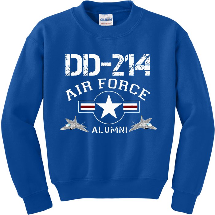 Dd214 U.S A.I.R Force Alumni Usaf Kids Sweatshirt