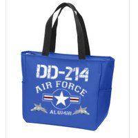 Dd214 U.S A.I.R Force Alumni Usaf Zip Tote Bag