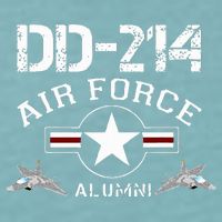 Dd214 U.S A.I.R Force Alumni Usaf Sueded Cloud Jersey T-Shirt
