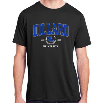 Dillard University Arch Adult ChromaSoft Performance T-Shirt