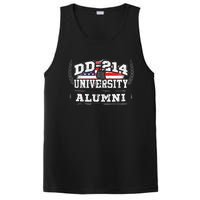 DD214 University Alumni Military Vet Retired Veteran Flag PosiCharge Competitor Tank