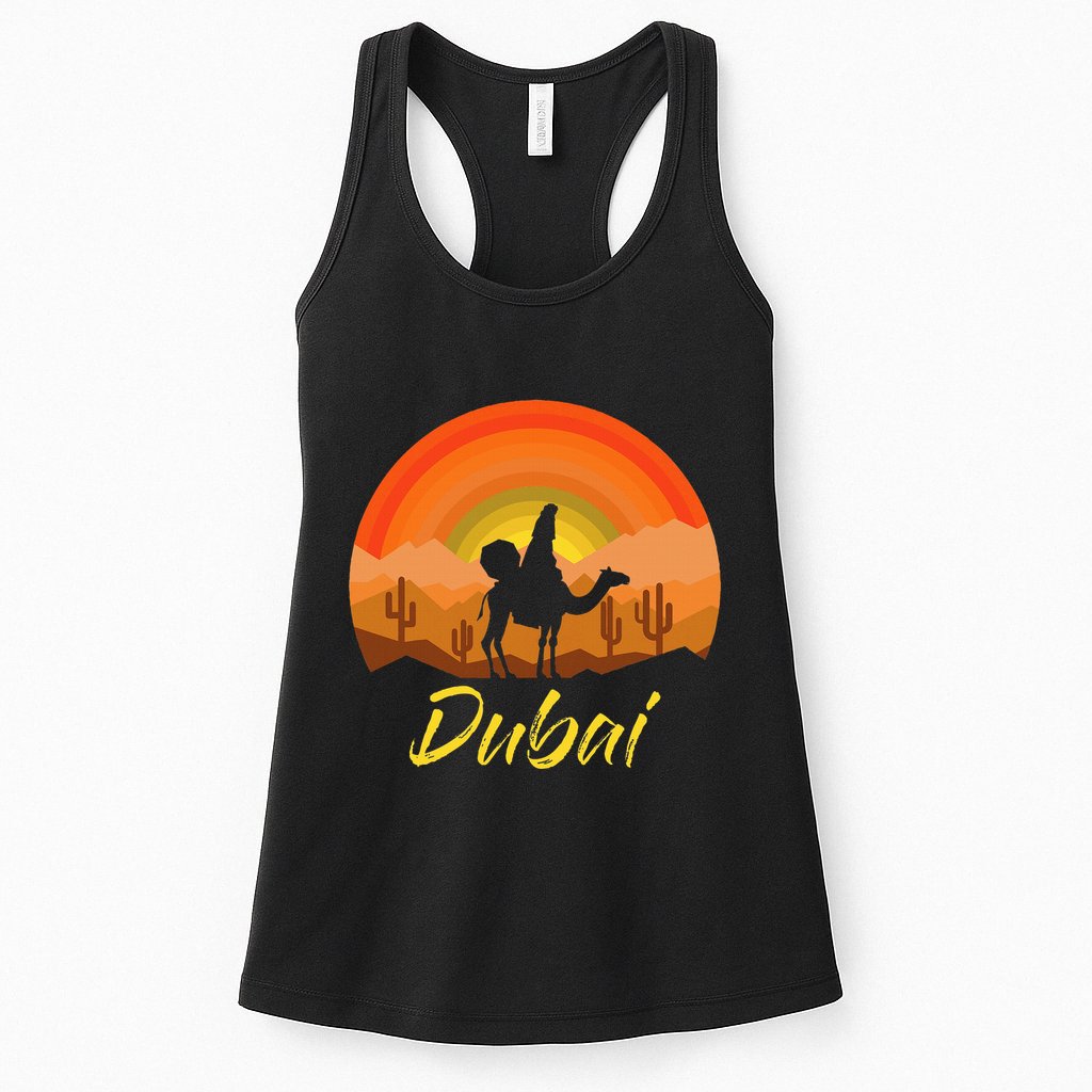 Dubai United Arab Emirates The Palm Womens Tank Top