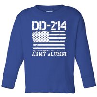 Dd214 Us Alumni Toddler Long Sleeve Shirt