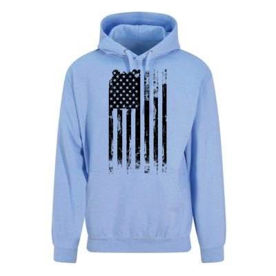 Distressed Usa America Flag Gift Unisex Surf Hoodie